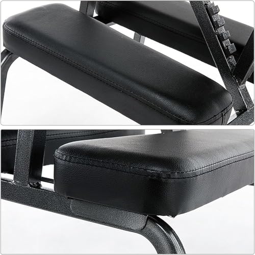 GLETSF Silla De Tatuaje Plegable, Silla De Masaje Profesional, Ligera Y Portátil para Salón De Tatuajes Y Masajes, Capacidad De Carga De 113 Kg.-Purple