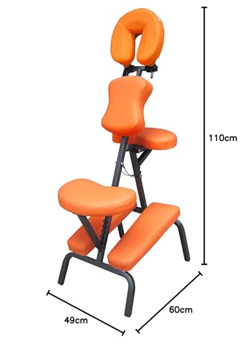 Polironeshop PAN - Silla ergonómica multifuncional profesional para masajes, tatuajes, estéticas y terapias – Silla ajustable y versátil para salones y centros de bienestar