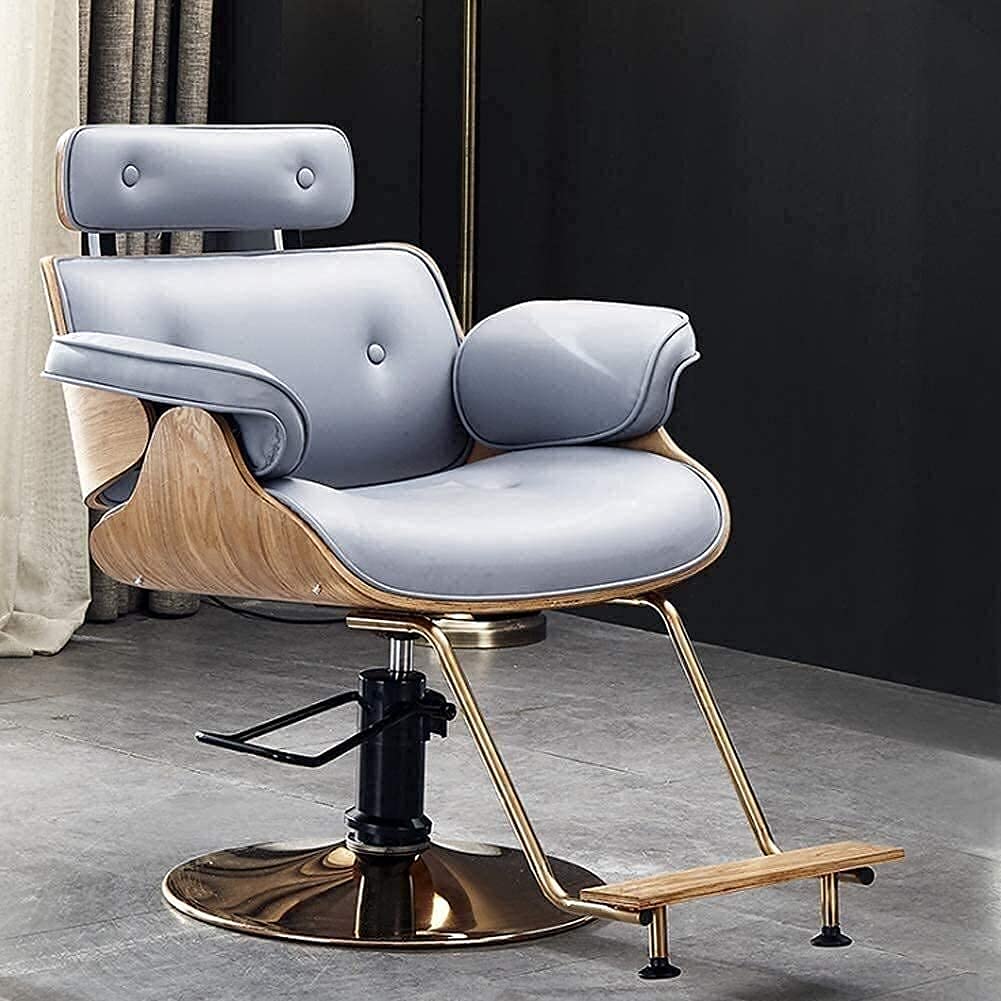 Silla De Salón Silla Hidráulica Para Negocios O Hogar, Salón De Belleza Sillas De Peluquero Para Estilista, Sillón De Peluquero Salón De Peluquería Silla De Peluquero De Moda Hidráulica (420 Libras)