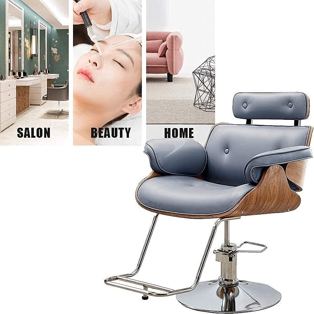 Silla De Salón Silla Hidráulica Para Negocios O Hogar, Salón De Belleza Sillas De Peluquero Para Estilista, Sillón De Peluquero Salón De Peluquería Silla De Peluquero De Moda Hidráulica (420 Libras)